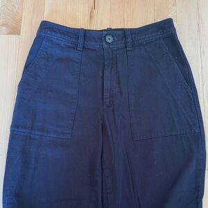 Women’s Raquel Allegra Cotton Work Pants in Navy